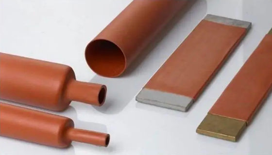 Busbar Medium Voltage Cross-linked Polyolefin Tubing Heat Shrink Isolatie Tube