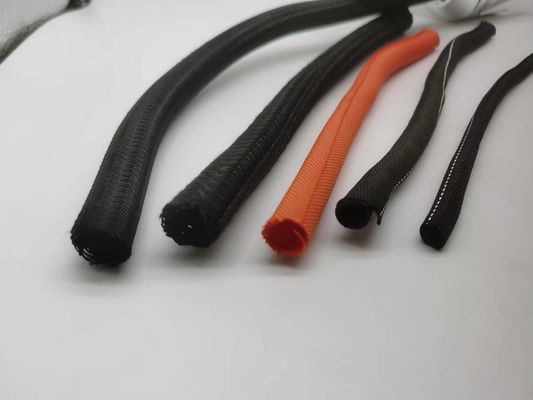 Zelfblussend PET-verpakking met gebreide mouwkabel Beschermde draadbandbeheer