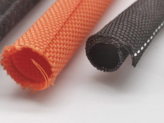 Zelfblussend PET-verpakking met gebreide mouwkabel Beschermde draadbandbeheer