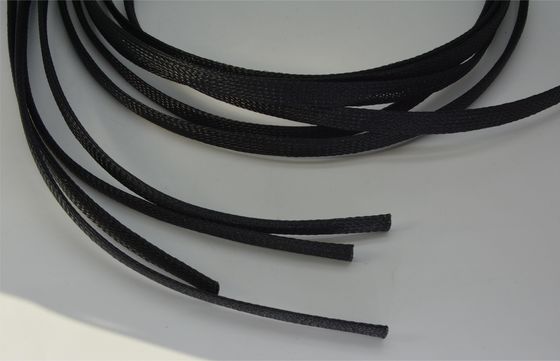 RoHS Beschermingskabel Sleeve PET Uitbreidbare gevlochten Sleeve Vlamvertrager V-2