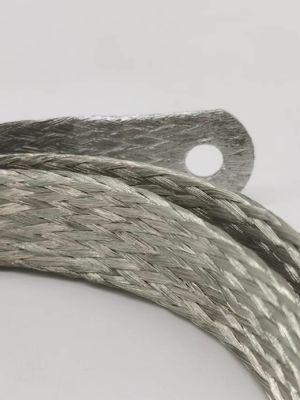 Elektrische aansluiting Koperen gevlochten aansluiting Flexible busbar connectors