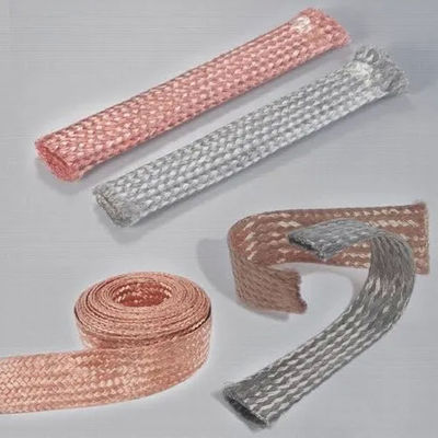 Flexibel koperen gevlochten connector met tinplaat