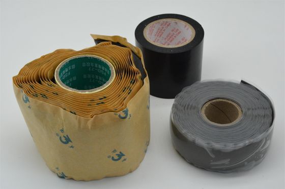 Zelfklevende elektrische band van siliconenrubber 6.3N/Cm