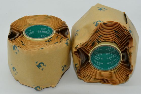 Rubber silicone zelfklevende elektrische band verlenging 300%