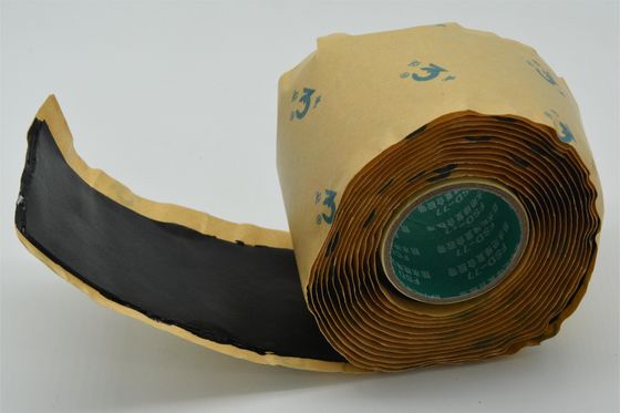Zelfdichtend elektrisch rubberen siliconenband zelfklevende sterkte 6,3 N/cm
