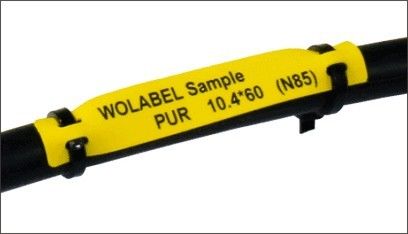 Vlamvertrager-identificatiemerkingen voor halogeenvrije marker