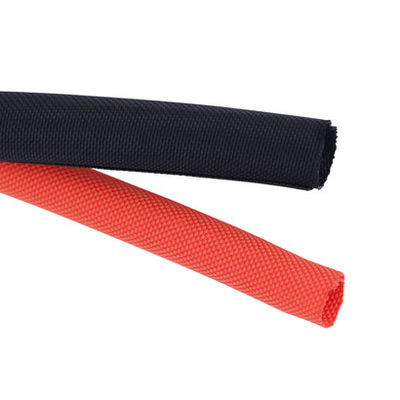 Goede schaalbaarheid PET-wrap rond gebreide kabel Sleeve zelf blusbaar