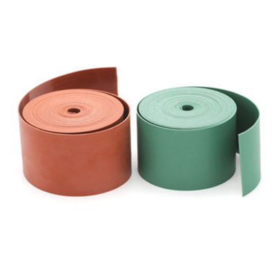 Kleefband met een lijmlaag, met een dwarsverbinding van polyolefinen en een warmteverminderingsband