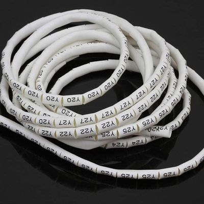 Identificatietub van milieunormen 0,2 mm - 0,5 mm Dikte Identificatiemouf voor warmteversmelting