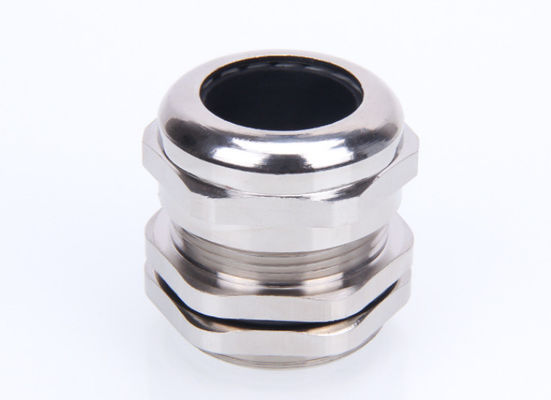 Nikkel bekleed koperen kabel klier IP68 waterdicht connector