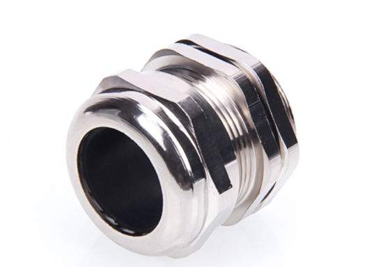 M25X1(10-14) Nickel plated brass cable gland IP68 Waterproof Connector